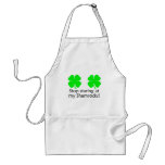 Cessez de regarder fixement mes shamrocks tablier