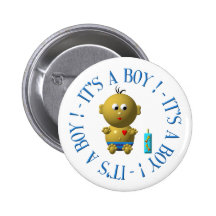 C'est un garçon ! badges