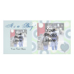 C'est un garçon ! Carte faite sur commande de fair Photocartes