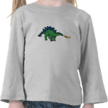 CF Stegosaurus, der Trompete-Hemd spielt