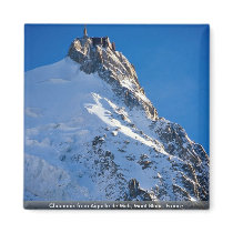 Chamonix von Aiguille De Midi, Mont Blanc, Frankre
