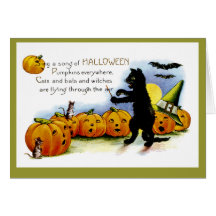 Chanson de Halloween Cartes De Vœux