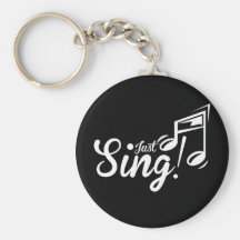 Chantez juste ! porte-clef