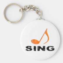 Chantez Porte-clef