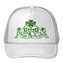 Chapeau/casquette de jour de princesse St Patrick 