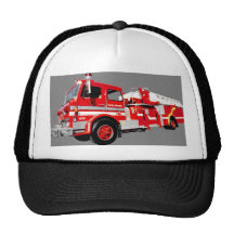 Chapeau de camion de pompiers casquettes de camionneur