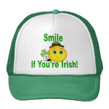 Chapeau de sourire d'Irlandais Casquettes