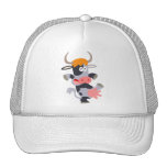 Chapeau mignon de vache à bande dessinée de danse casquettes
