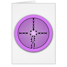 Chartres-Labyrinth Karte