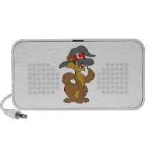 Chat de sorcière haut-parleur ordinateur portable
