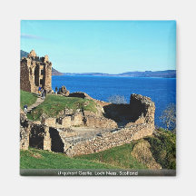 Château d'Urquhart, Loch Ness, Ecosse Aimant Pour Réfrigérateur