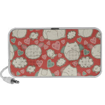 Chats de Kawaii Haut-parleurs Ordinateur Portable