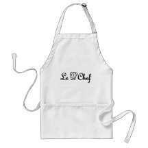 chef de Cuisine Schürze