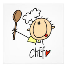 Chef masculin faire-parts