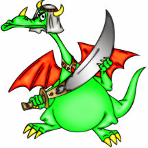 Cheik de dragon photo en découpe