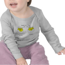 Chemises personnalisées de jumeaux - poussins hach t-shirts
