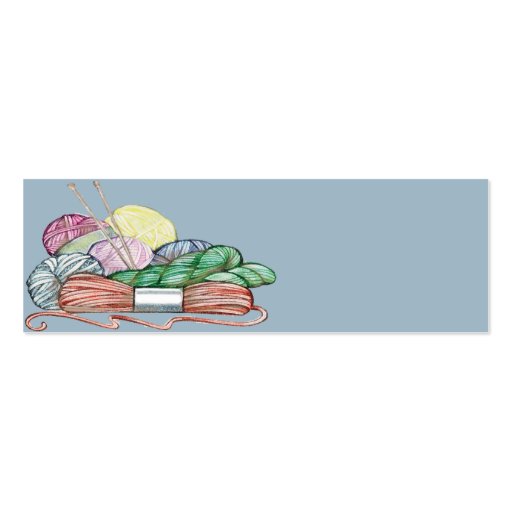 Chèque-cadeau 1 de tricoteuses carte de visite