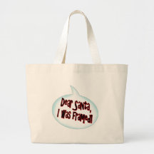 Cher Père Noël… Sacs De Toile