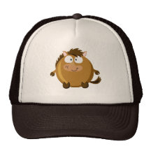 Cheval mignon de cercle casquettes