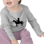 chevalier noir t-shirts