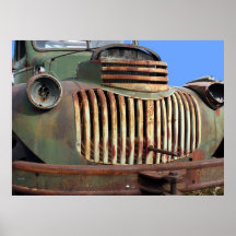 Chevy Grill, Goldhügel Plakatdruck