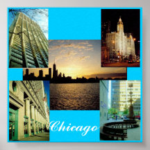 Chicago du centre affiche