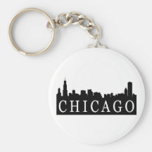 Chicago-Skyline Schlüsselbänder