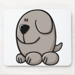 Chien de bande dessinée tapis de souris