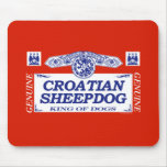 Chien de berger croate tapis de souris