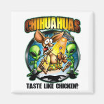 Chihuahua-Geschmack mögen Huhn-Magneten
