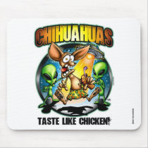 Chihuahua-Geschmack mögen Huhn-Mausunterlage