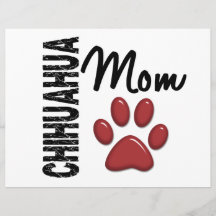 Chihuahua-Mamma 2 Flyerdruck