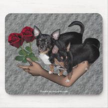 Chihuahua-Rosen Mousepad