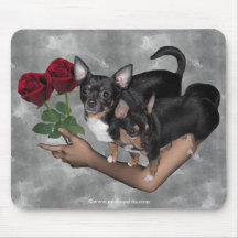 Chihuahua-Rosen Mousepad
