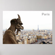 Chimère de Notre Dame de Paris Posters