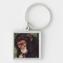 Chimpansee Porte-clés