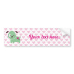 Chiot de Kawaii autocollants pour voiture