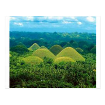 Chocolat Hills.jpg Carte Postale