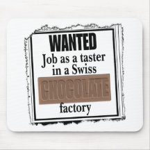 Chocolat suisse Mousepad Tapis De Souris