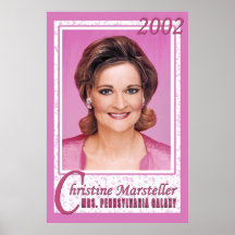Christine - Frau PA Posterdrucke