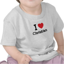 Christliches T-Shirt Herz der Liebe I