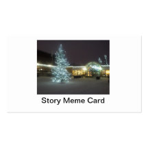 Christmas Story Meme Card Visitkort Mall