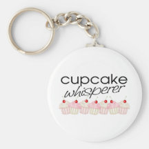 Chuchotement de petit gâteau porte-clef
