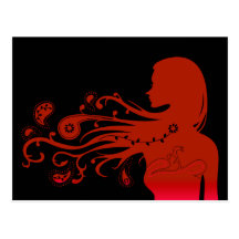 chute Paisley Cartes Postales