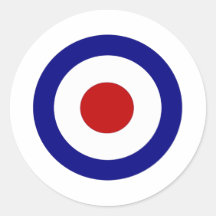 Cible de mod autocollants