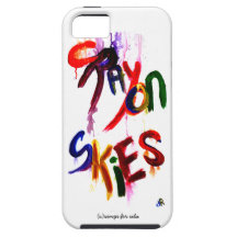 cieux de crayon coque iPhone 5