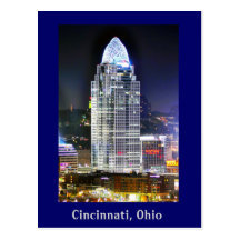 Cincinnati, Ohio, USA Postkarte