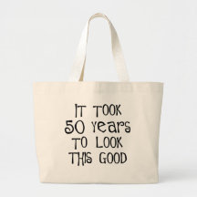 cinquantième anniversaire, 50 ans pour regarder ce sacs