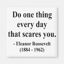 Citation 2a d'Eleanor Roosevelt Aimants
