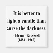 Citation 3a d'Eleanor Roosevelt Magnets